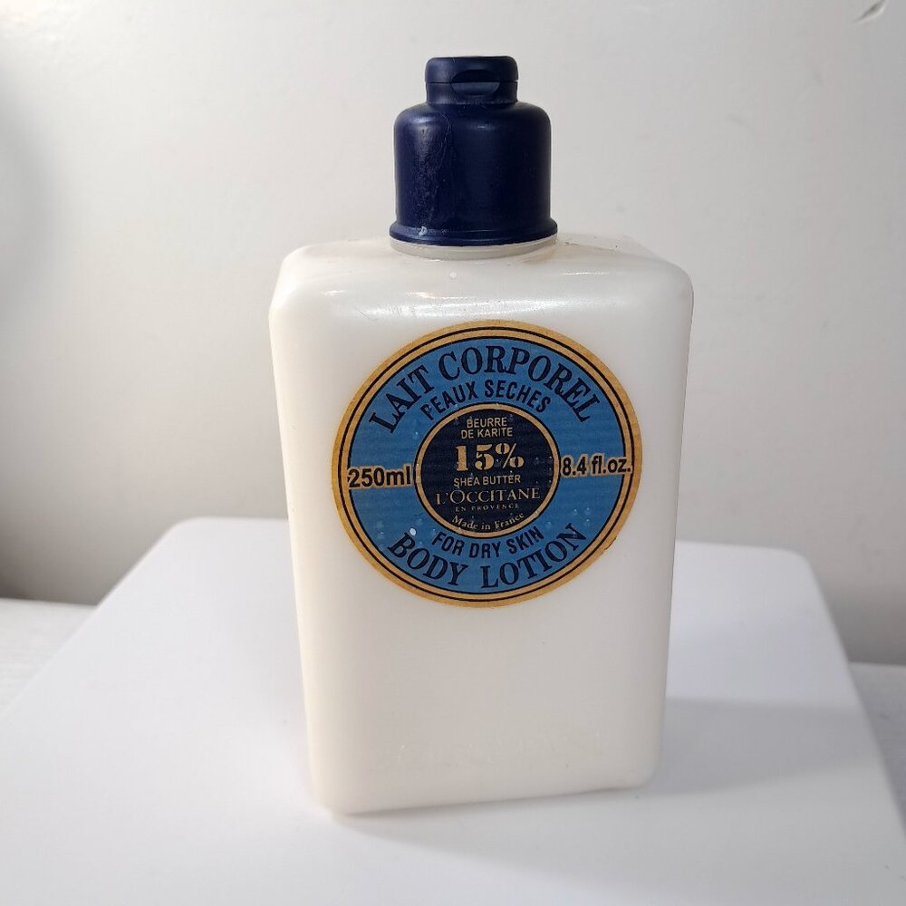 L'Occitane Pro Lait Corporel Body Lotion Dry Skin 8.4 oz Shea Butter Body milk